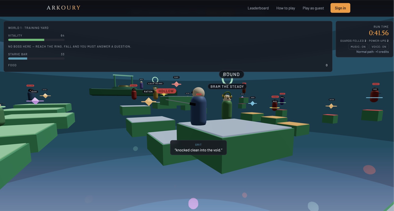 Screenshot of Arkoury for Children, built by Aeris, 10